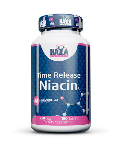 Niacin /Time Release/ 250mg / 100 Tabs.