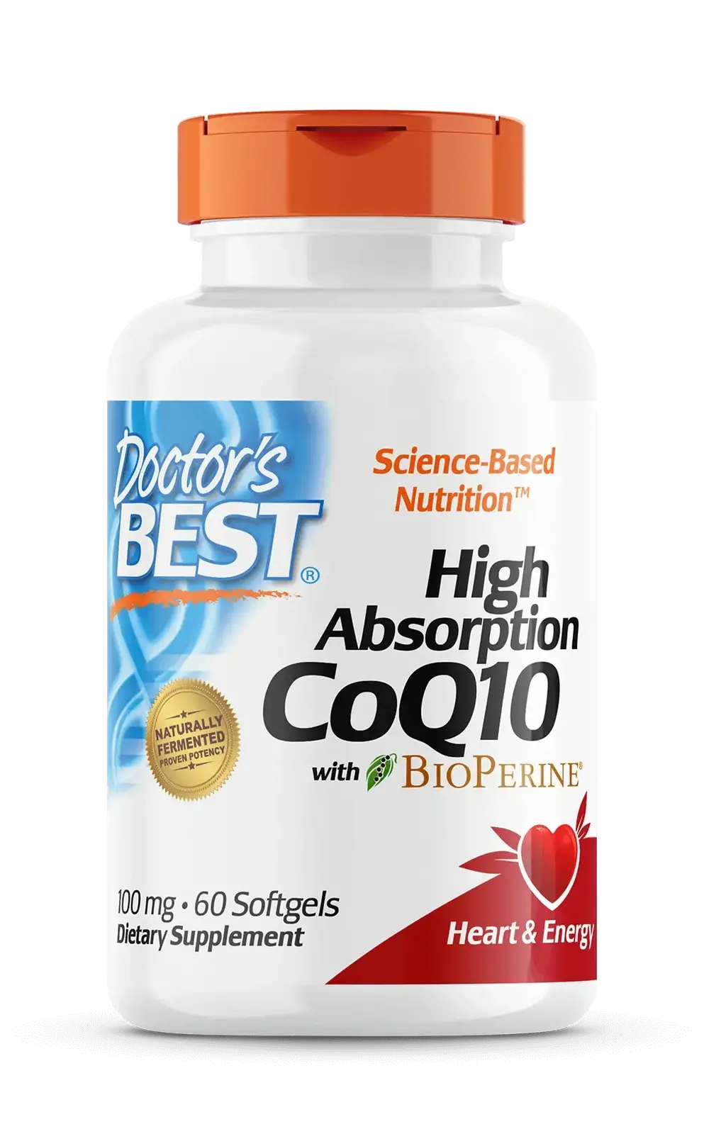 High Absorption CoQ10 100мг., софтгел капсули x 60, Doctor`s Best