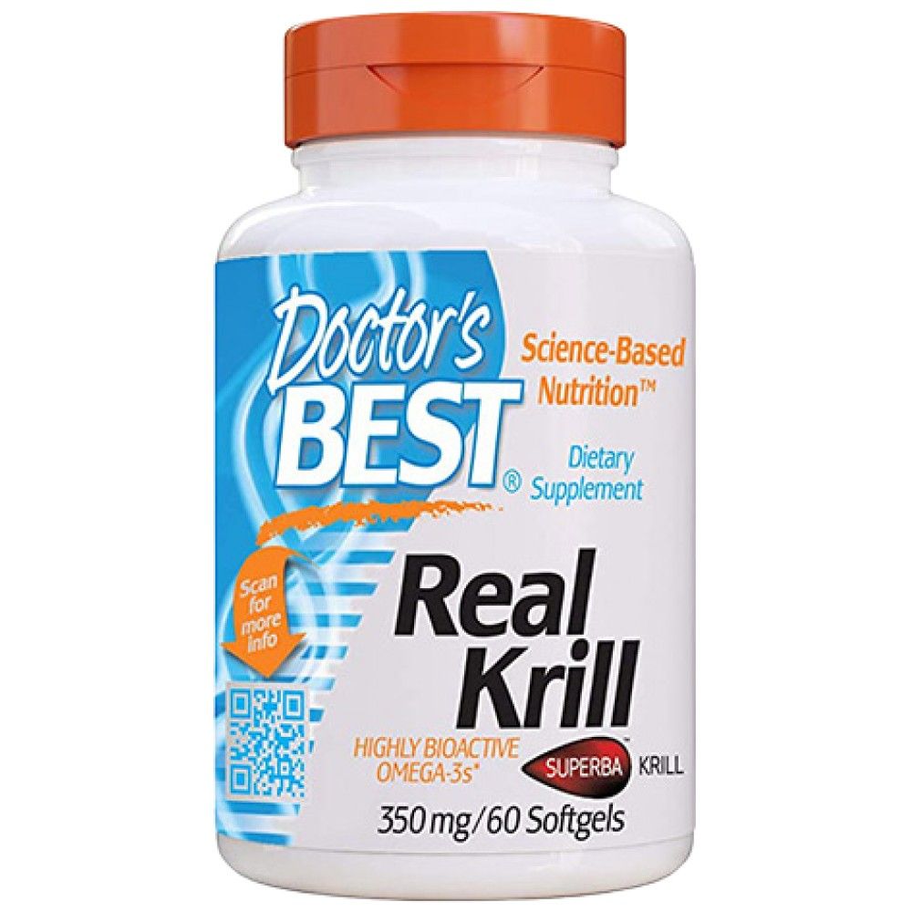 Real Krill 350 mg - 60 Гел капсули