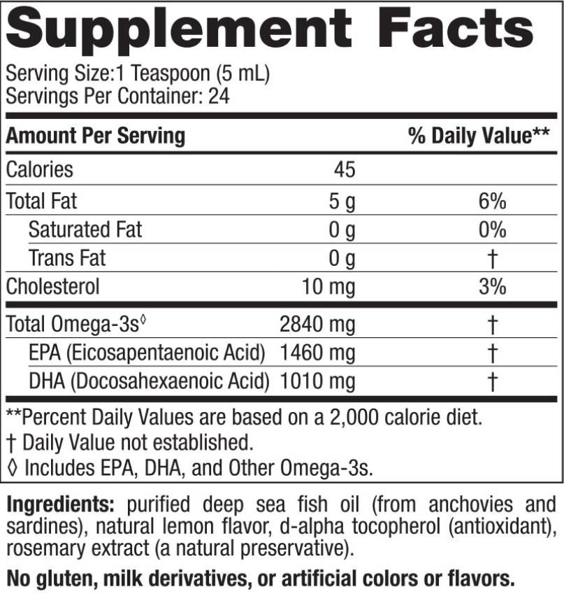 Ultimate Omega Liquid 2840 mg - 237 ml