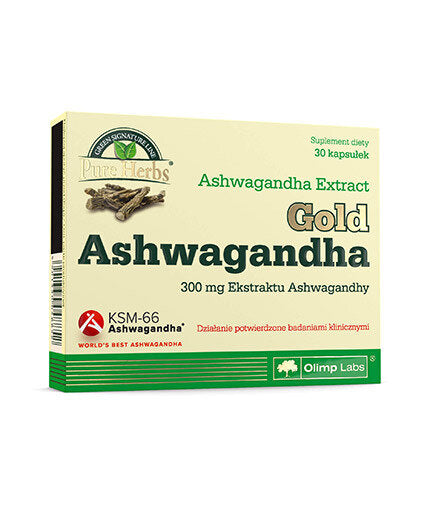 Gold Ashwagandha  30 Caps OLIMP