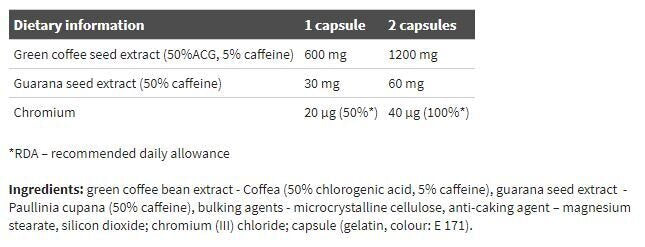 Green Coffee  30 Caps OLIMP