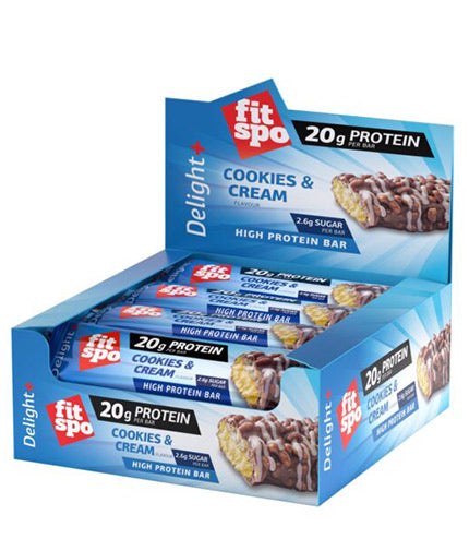 Crunchy Delight plus Protein Bar Box / 12 x 65 g