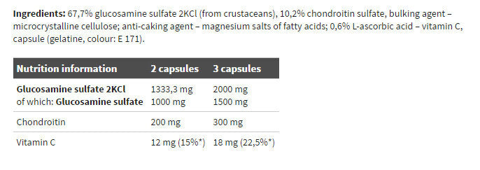 Glucozamină Plus 60 de capsule. OLIMP