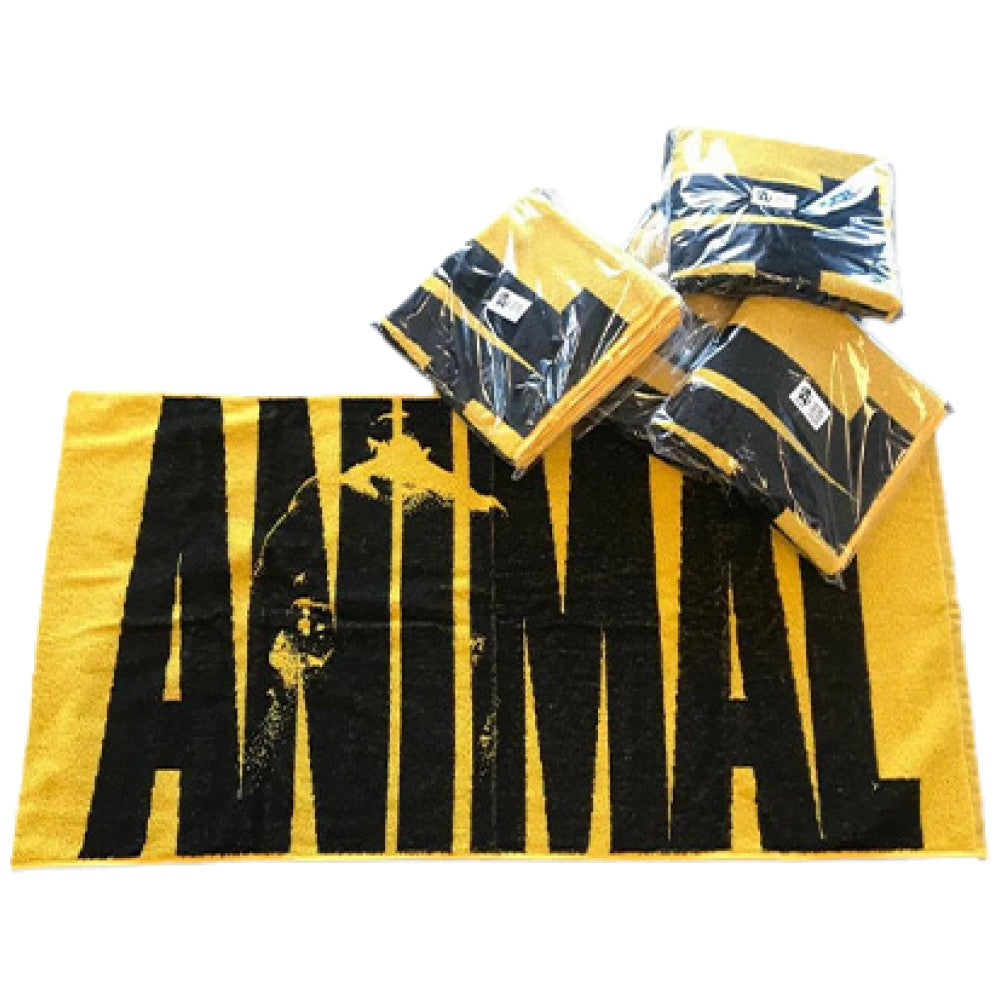 Animal Gym Towel - Yellow | 100 x 50 cm 100 x 50 cm