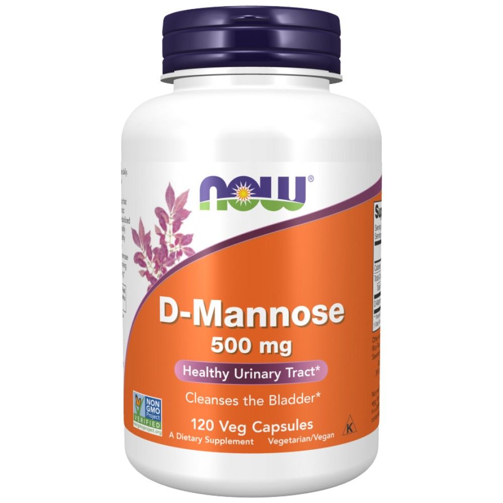 D-Mannose 500 mg - 120 капсули