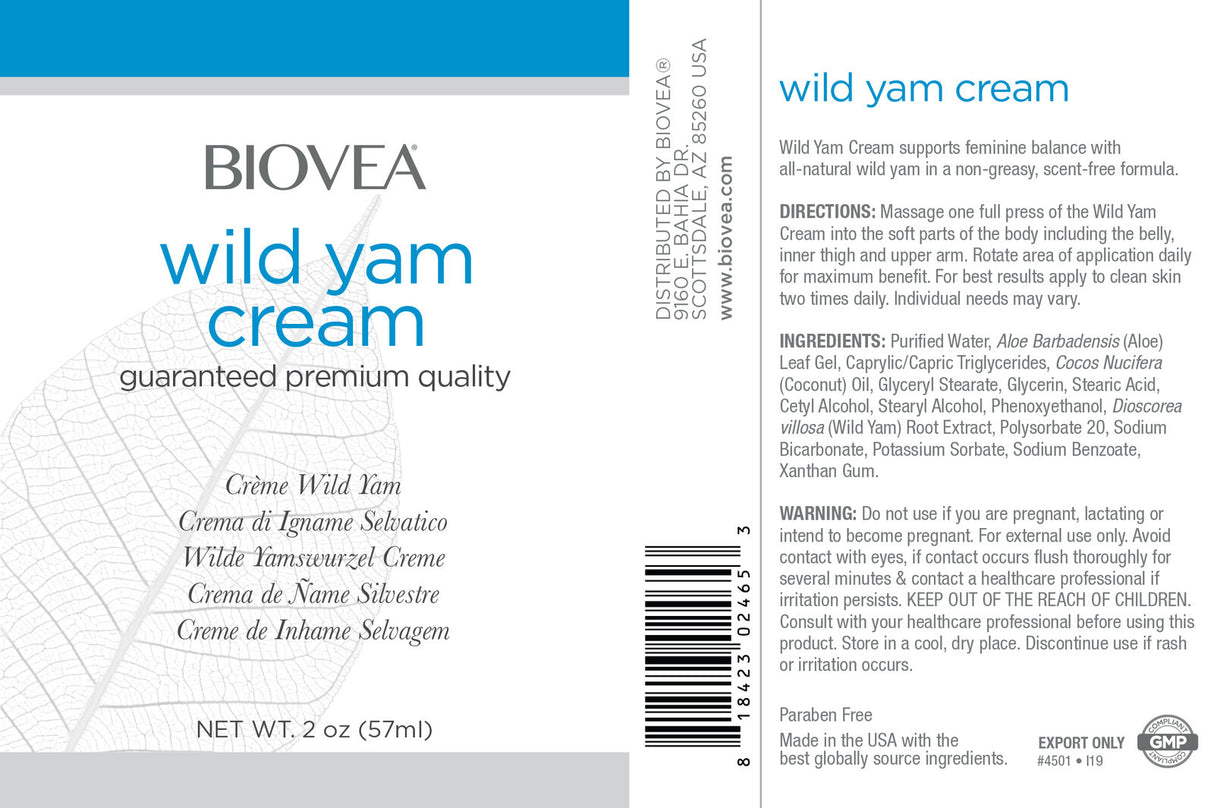 Wild Yam Cream - 0,057