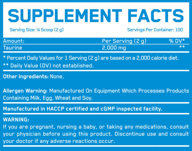 Taurine 2000™ EVERBUILD / 0,200 kg