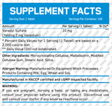 Vanadyl Sulfate 10mg / 100 Tabs