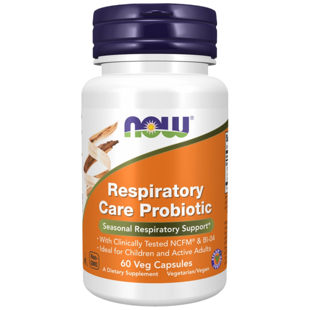 Respiratory Care Probiotic | with 12 Billion Active Cells - 60 капсули