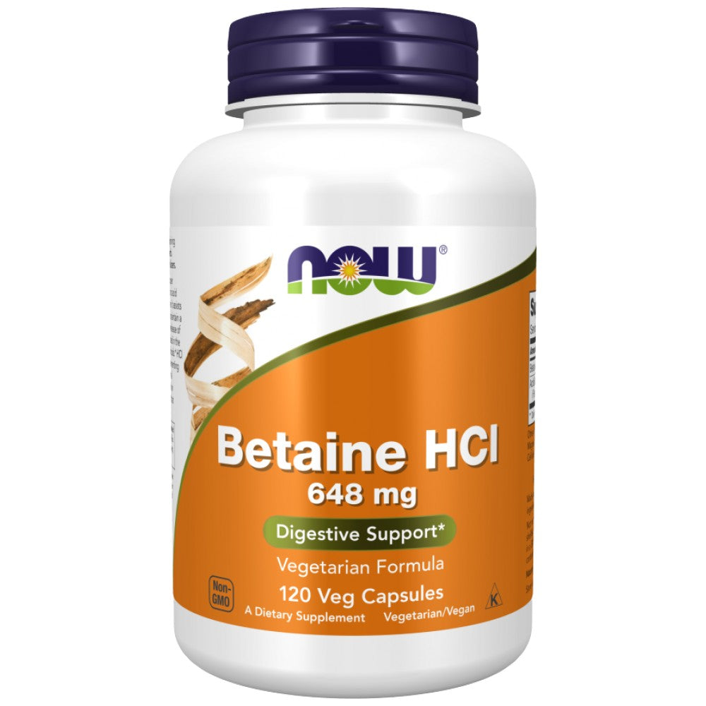 Betaine HCl 648 mg - 120 капсули