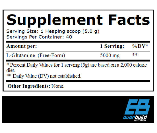 Glutamine 5000 / 500g.