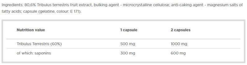 OLIMP Tribusteron 60 - 500 mg. 120 Καπ.