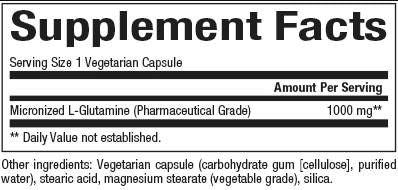 L-Glutamine 1000 mg | Micronized - 90 капсули