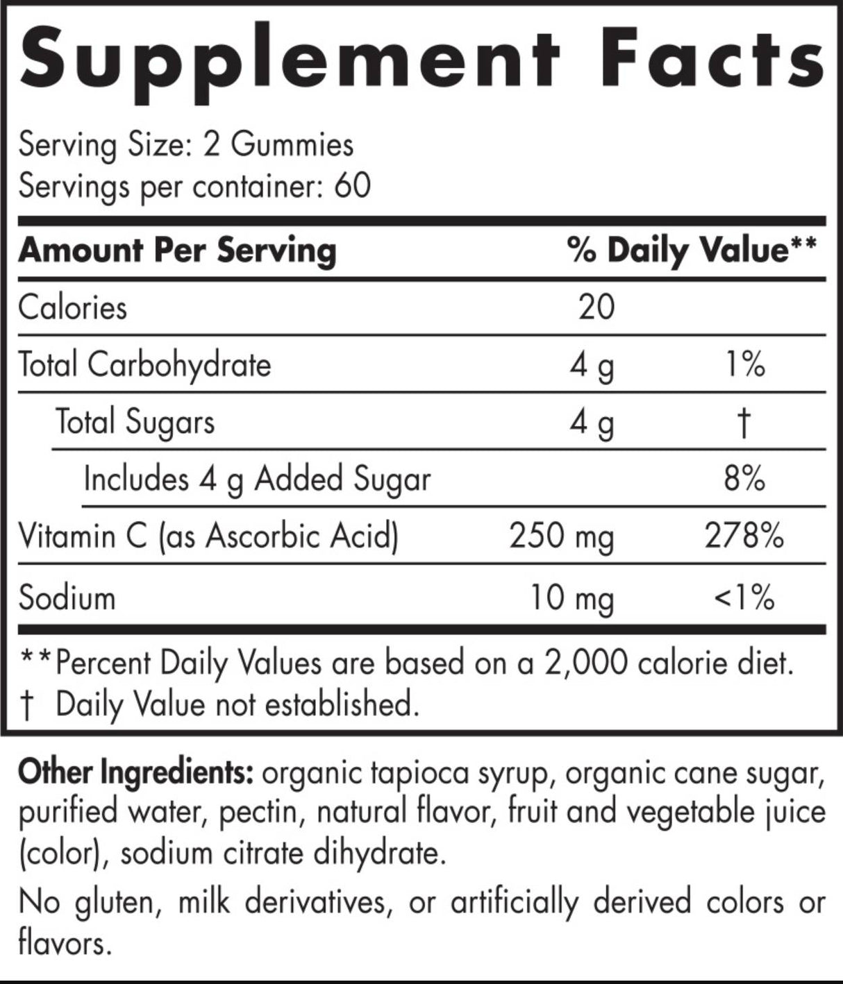 Vitamina C Gummies Sport 250 mg - 120 gumii