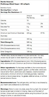 ProOmega Blood Sugar - 60 κάψουλες Gel