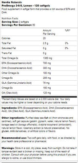 ProOmega 3-6-9 1360 mg - 120 κάψουλες Gel