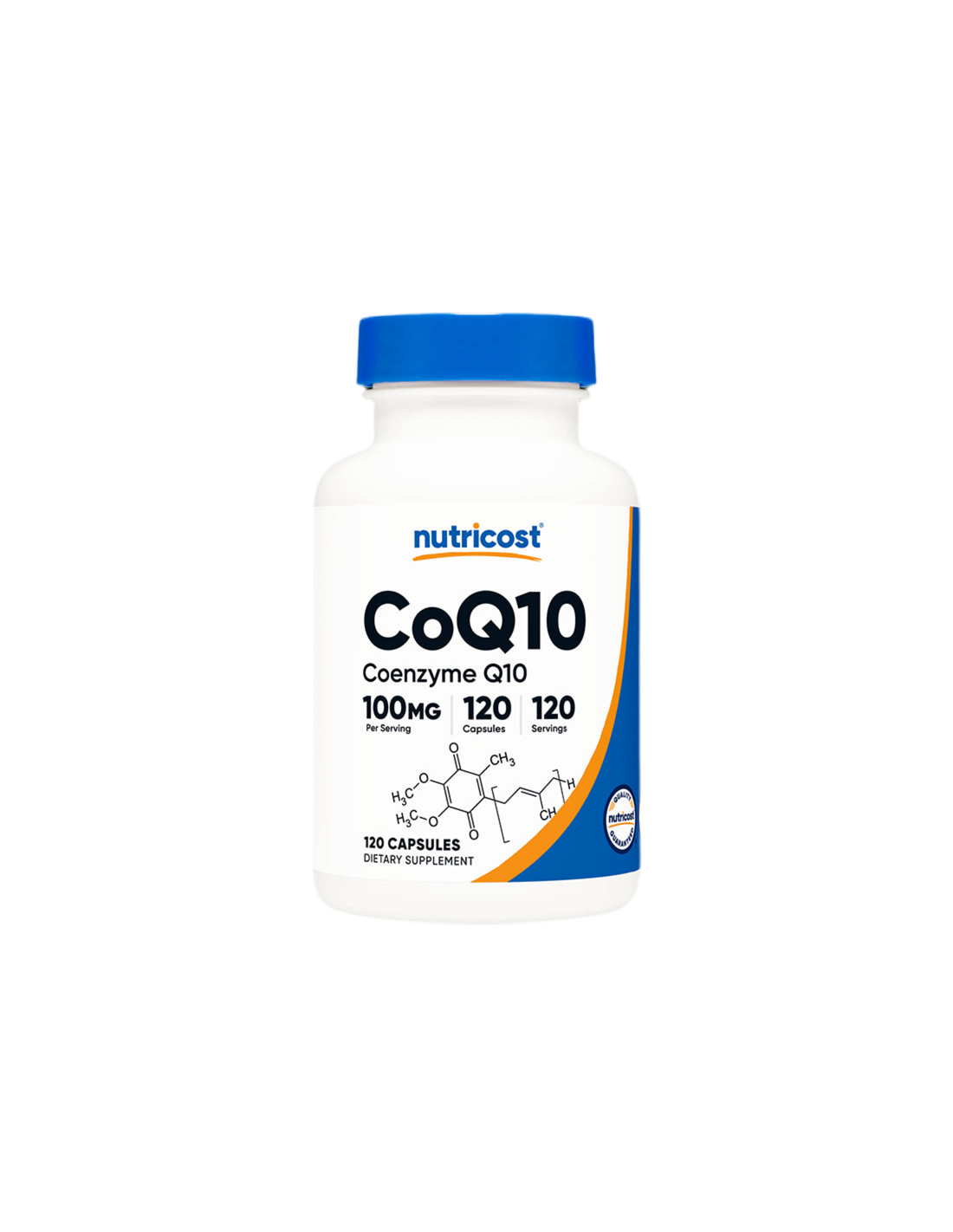 Energie și inimă sănătoasă - Coenzima Q10, 100 mg x 120 capsule Nutricost