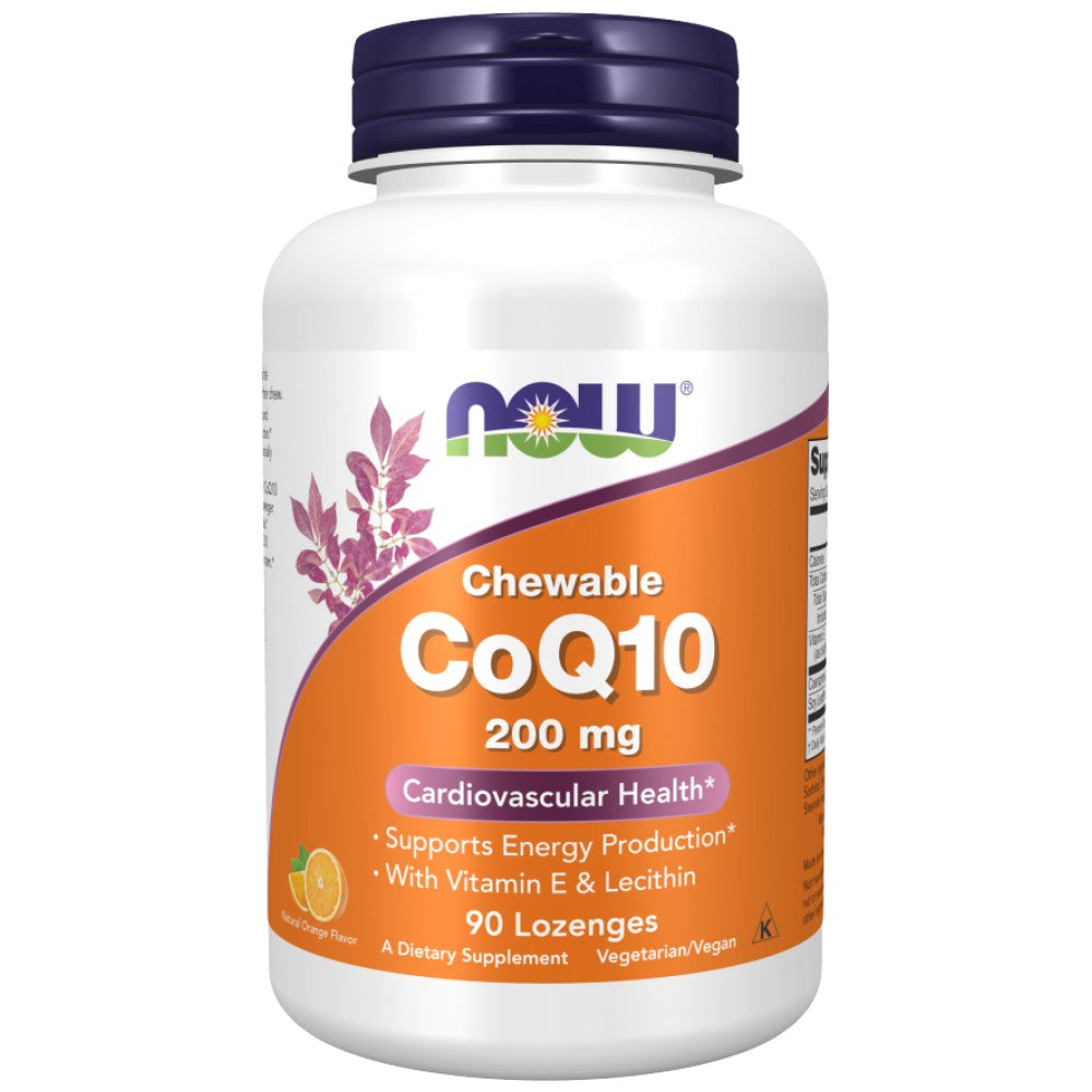 CoQ10 200 mg | Chewable - 90 Подезични таблетки