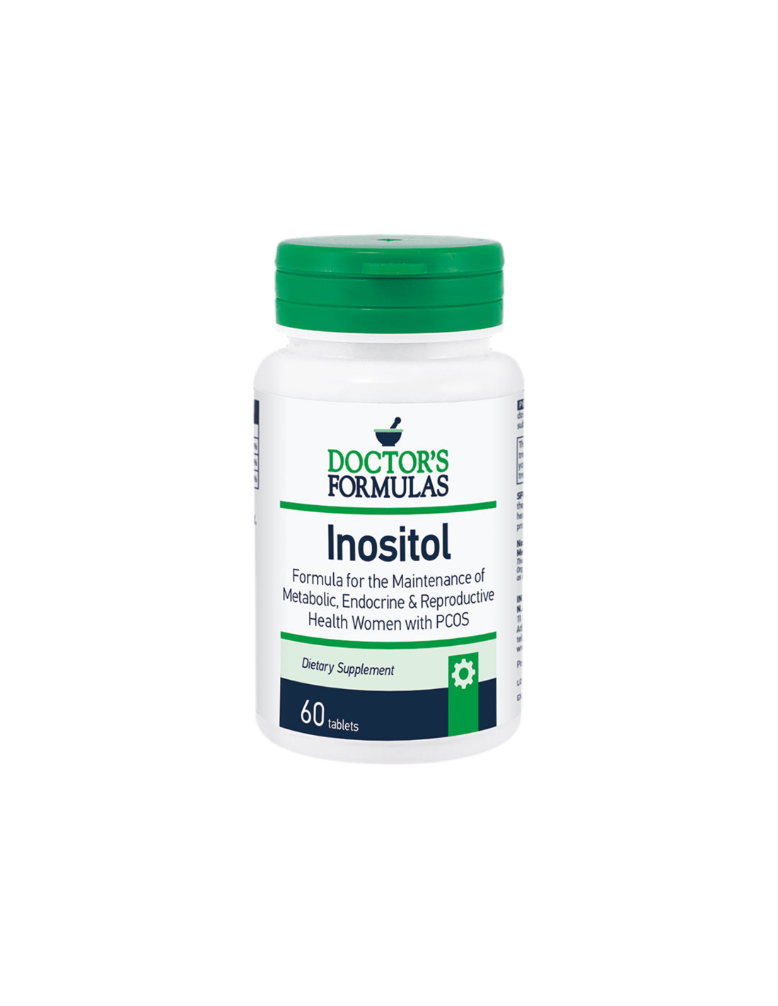 Formula de inozitol / inozitol cu ​​acid folic și vitaminele B6 și B12, 60 tablete Doctor's Formulas