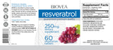 Resveratrol 250 mg / 60 Tabs