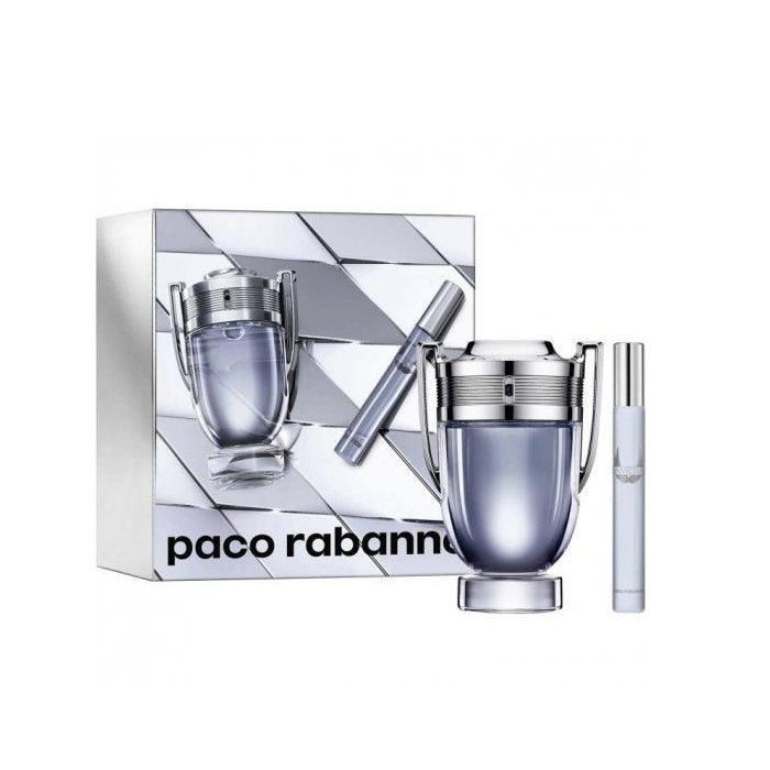 Комплект за мъже Paco Rabanne Invictus - Eau de Toilette 100 мл + 20 мл