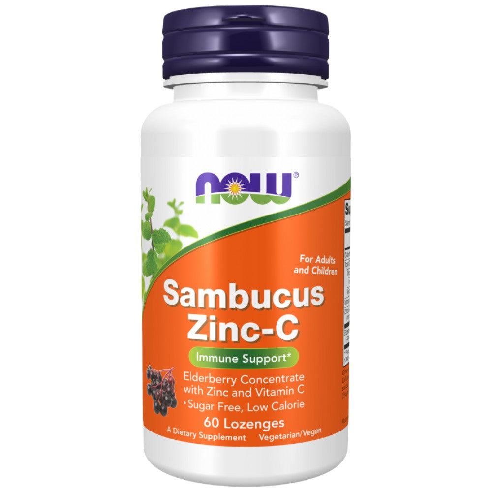 Sambucus Zinc-C | Υποστήριξη του ανοσοποιητικού - 60 υπογλώσσια δισκία