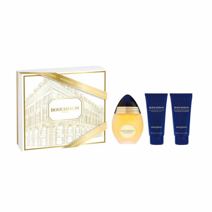 Boucheron Eau De Parfum Spray 100ml Set 3 Pieces