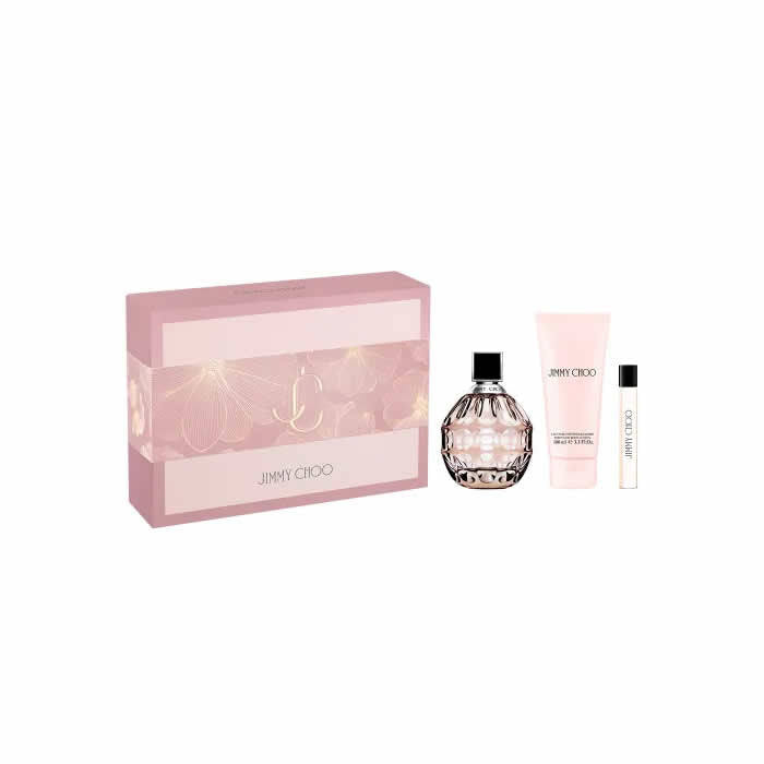 Jimmy Choo Eau De Parfum Spray 100ml Set 3 Pieces