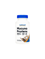 Стрес и безпокойство - Мукуна/ Кадифен боб (Mucuna Pruriens), 400 mg x 120 капсули Nutricost - Feel You