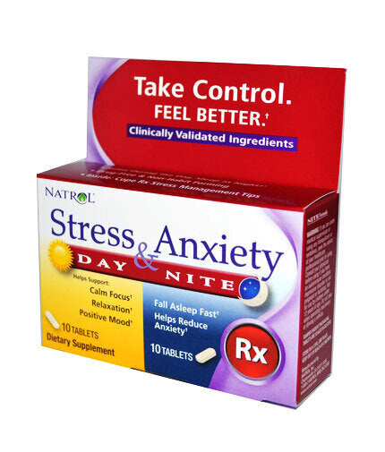 Stress & Anxiety 10+10 Tabs.