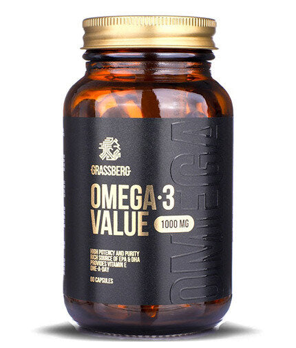 GRASSBERG Omega-3 Value 1000 mg  60/90/120 / Caps