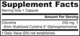 Citicoline (CDP Choline) 250mg. / 60 Caps. - 0