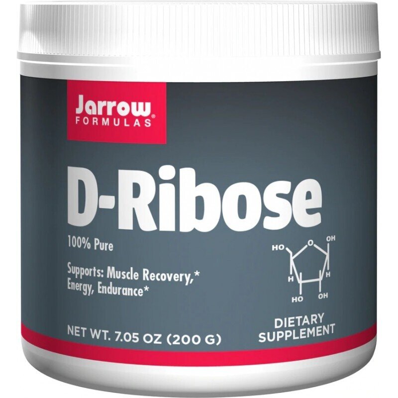 Jarrow Formulas D-Riboză Pudră - Riboză 200 GRAM