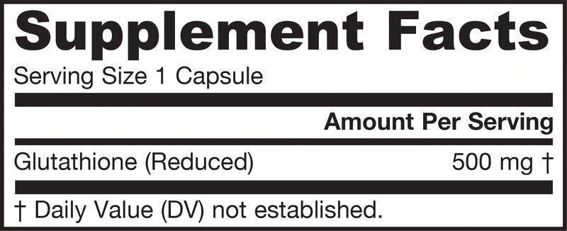 Glutation redus 500 mg - 60 capsule