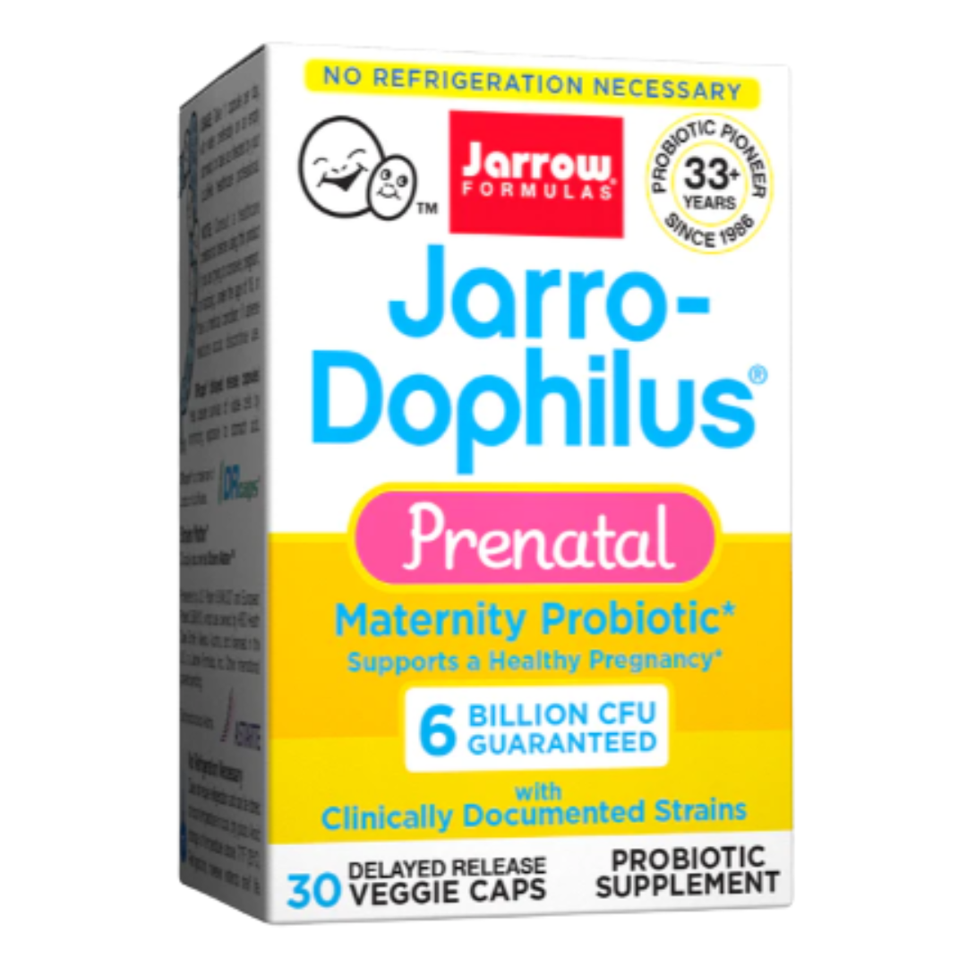 Jarrow Formulas Jarro-Dophilus Prenatal 6 B. - Προβιοτικό για έγκυες γυναίκες - 30 κάψουλες