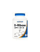 Energie și rezistență - D-Riboză, 2800 mg/240 capsule D-Riboză Nutricost