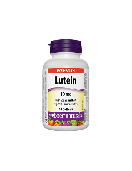 Lutein with Zeaxanthin / Лутеин и зеаксантин 10 mg, 60 софтгел капсули - Feel You