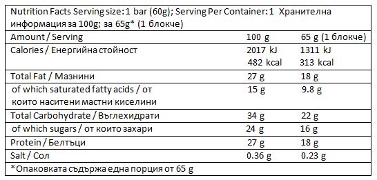 Crunch Protein Bar / 70 g - 0