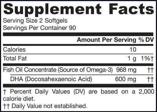 Max DHA - 180 capsule de gel