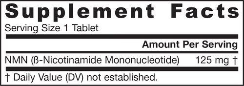 Jarrow Formulas NMN - Mononucleotidă de nicotinamidă - Mononucleotidă de nicotinamidă 60 de tablete 