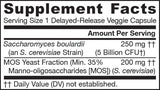 Saccharomyces Boulardii + MOS - 90 капсули