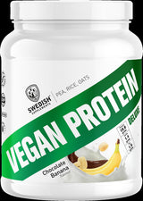 SWEDISH Supplements Vegan Protein Deluxe | from Pea, Rice and Oats [750 грама, 27 Дози]