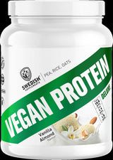 SWEDISH Supplements Vegan Protein Deluxe | from Pea, Rice and Oats [750 грама, 27 Дози]