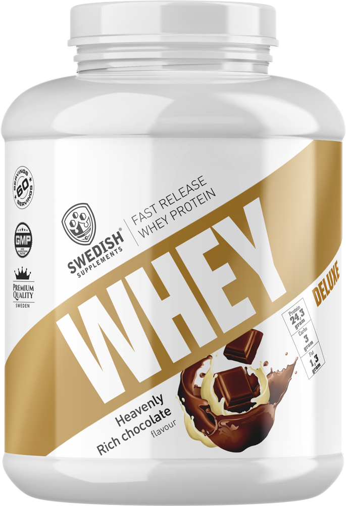 SWEDISH Supplements Whey Protein Deluxe [1800 грама, 54 Дози]