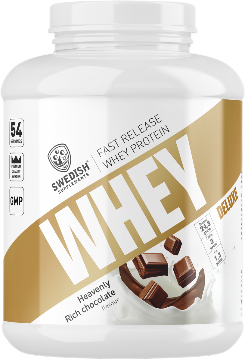 SWEDISH Supplements Whey Protein Deluxe [2000 грама, 60 Дози]