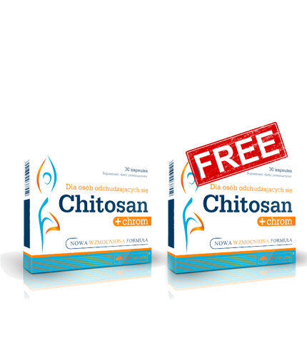 Chitosan + Chrom OLIMP  (2 БРОЯ х30 капсули)