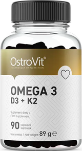 OstroVit Omega 3 / D3 + K2 - 90 Гел капсули