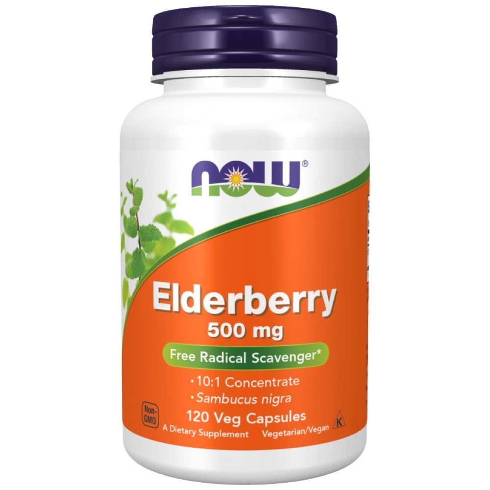 Elderberry 500 mg - 120 капсули