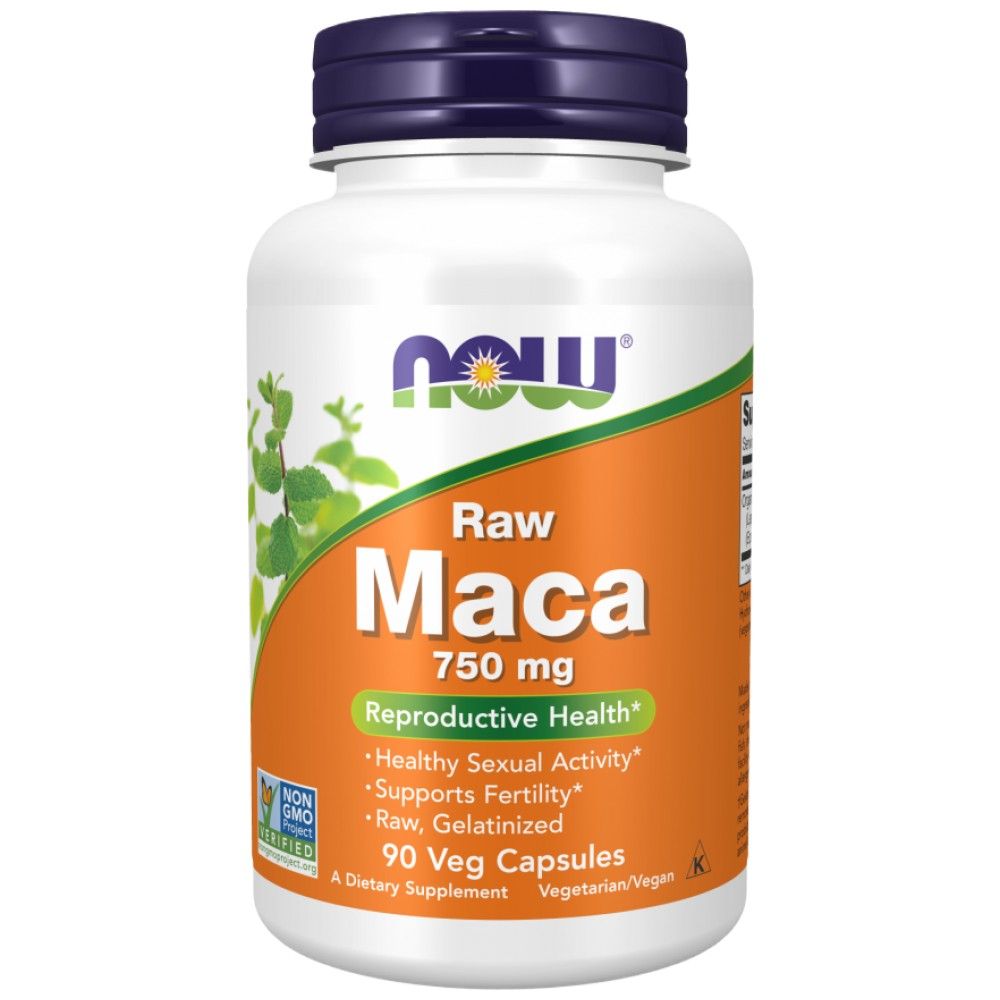 Raw MACA 6:1 Concentrate 750 mg - 90 капсули